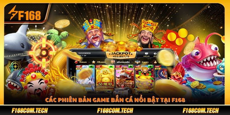 Những tựa game Bắn cá hot nhất đang có mặt trên F168