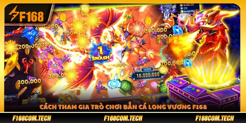 Hướng dẫn chi tiết cách tham gia bắn cá Long Vương 